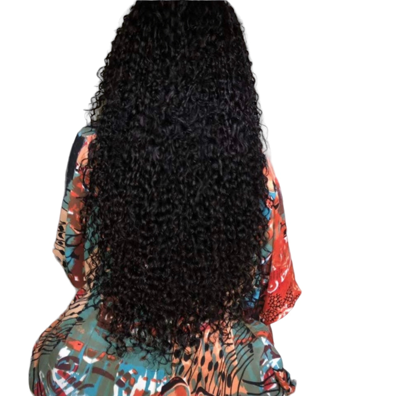 Deep wave hair extension curly